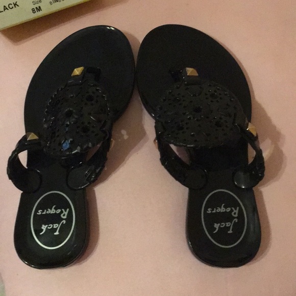 Jack Rogers Little Miss Georgica Jellies size 8T - Picture 1 of 3